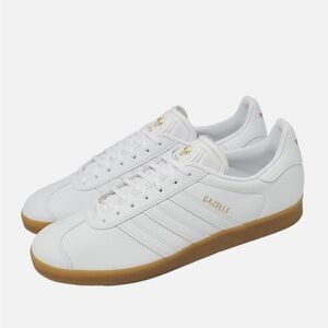 Adidas Men’s Gazelle Sneakers in White